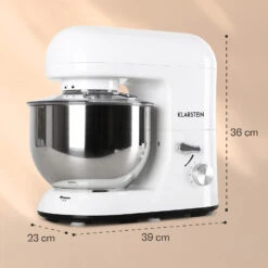 Bella Küchenmaschine 2000 W / 2,7 PS 5 Ltr Edelstahl BPA-frei 13 Bella Küchenmaschine 2000 W / 2,7 PS 5 Ltr Edelstahl BPA-frei -Klarstein 10008233 yy 0006 logo