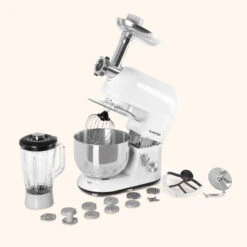 Lucia Küchenmaschine 3-in-1 2000 W / 2,7 PS 5 Ltr Edelstahl BPA-frei 15 Lucia Küchenmaschine 3-in-1 2000 W / 2,7 PS 5 Ltr Edelstahl BPA-frei -Klarstein 10008236 yy 0007 logo