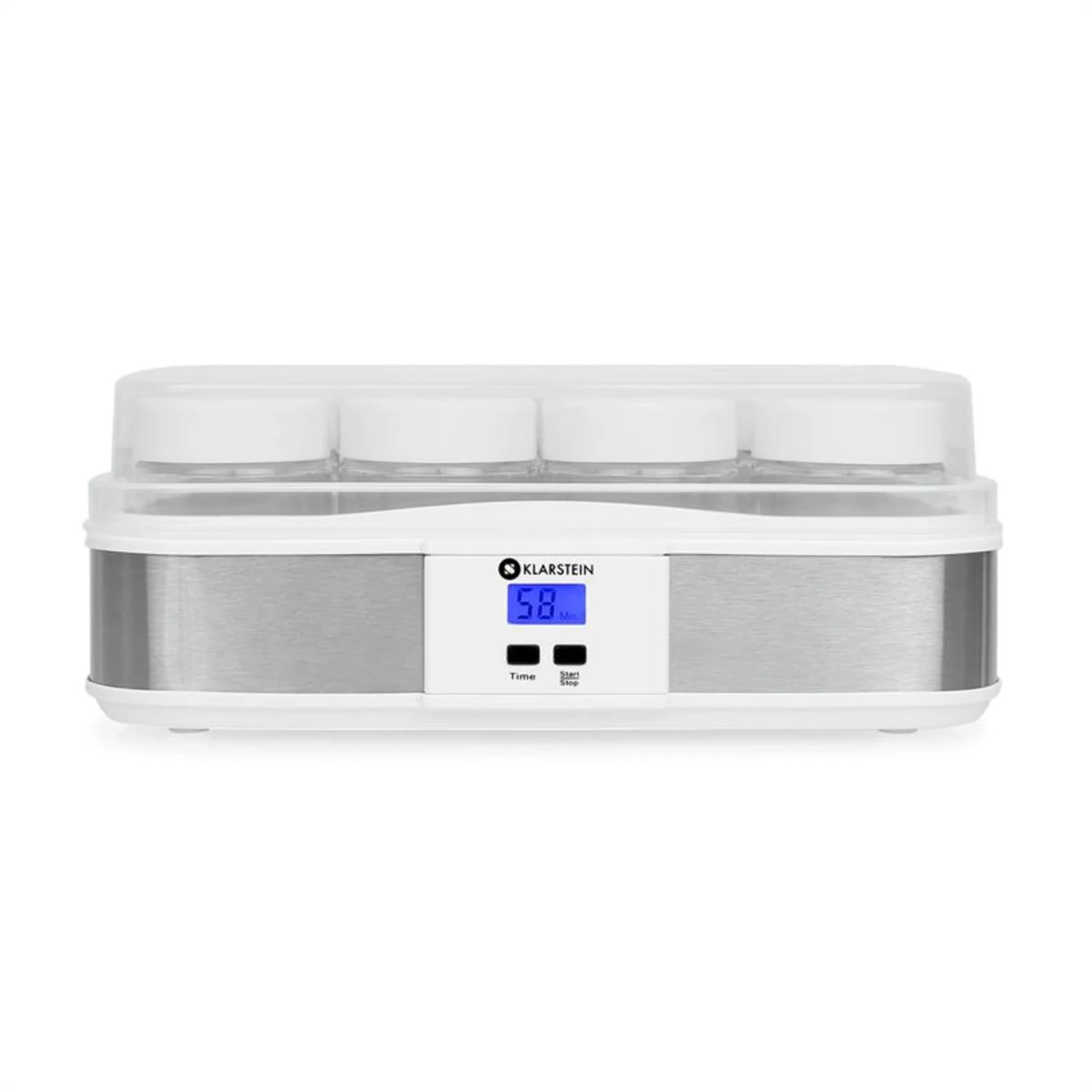 Gaia Joghurtmaker 12 Gläser A 150 Ml Timer Edelstahl 5 Gaia Joghurtmaker 12 Gläser A 150 Ml Timer Edelstahl – Bild 3