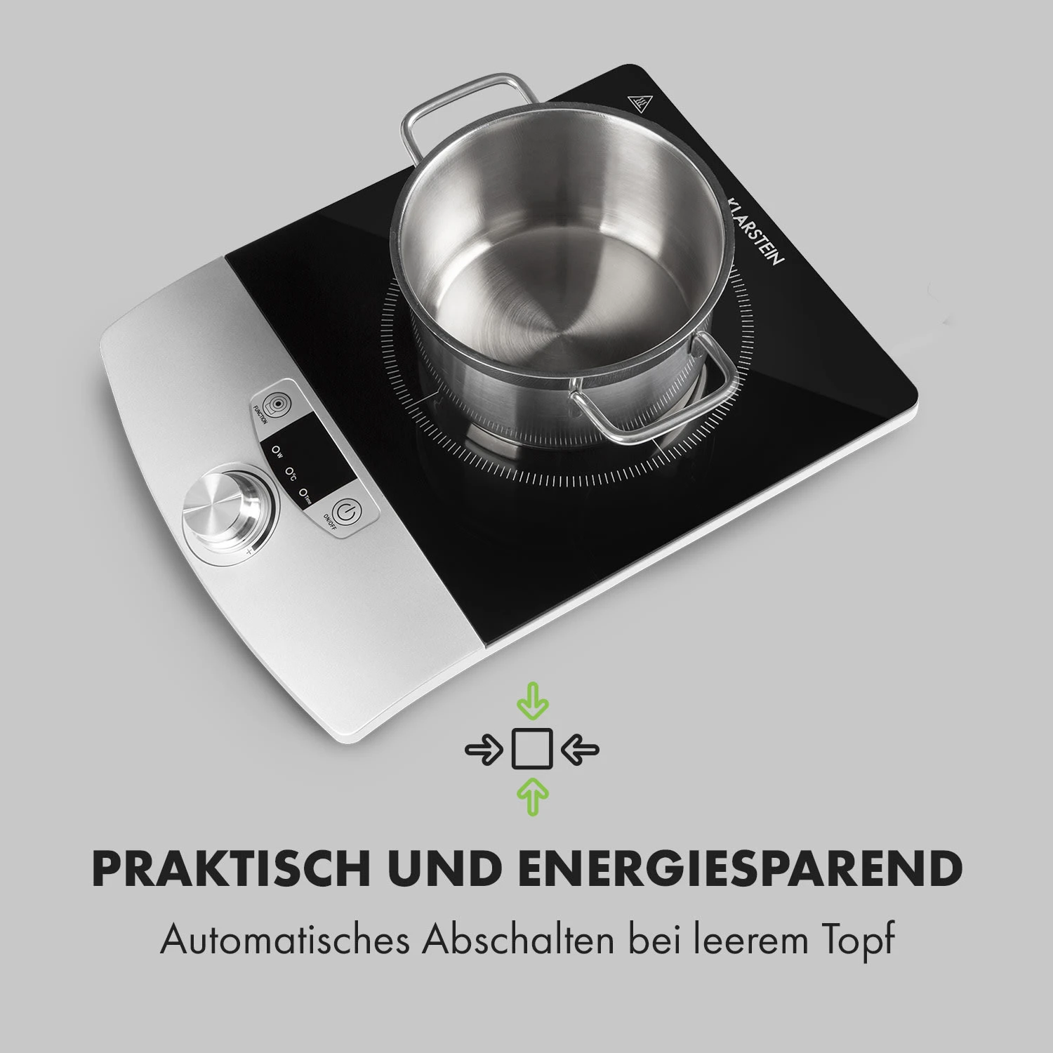 VariCook Single Einzel-Induktions-Kochfeld 1800W Timer 240°C 7 VariCook Single Einzel-Induktions-Kochfeld 1800W Timer 240°C – Bild 5