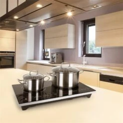 VariCook XL Doppel-Induktions-Kochfeld 3100W Timer 240°C Touch -Klarstein 10012197 yy 0003 titel Klarstein VariCook XL Doppel Induktions Kochfeld