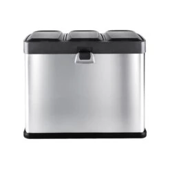 Ökosystem Edelstahl-Tretabfalleimer 45 Liter Recycling 8 Ökosystem Edelstahl-Tretabfalleimer 45 Liter Recycling -Klarstein 10024130 yy 0003 logo Klarstein oekosystem Muelleimer 3er