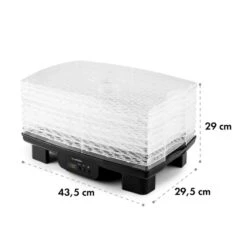 Bananarama Dörrautomat Schwarz 550W Trockner Dehydrator 6 Etagen 18 Bananarama Dörrautomat Schwarz 550W Trockner Dehydrator 6 Etagen -Klarstein 10027831 yy 0009 detail Klarstein Bananarama Doerrautomat schwarz reedit