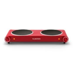 Captain Cook² Doppel-Kochplatte Infrarot 2400W Edelstahl Rot 12 Captain Cook² Doppel-Kochplatte Infrarot 2400W Edelstahl Rot -Klarstein 10027876 yy 0004 titel Klarstein Captain Cook Doppel Kochplatte