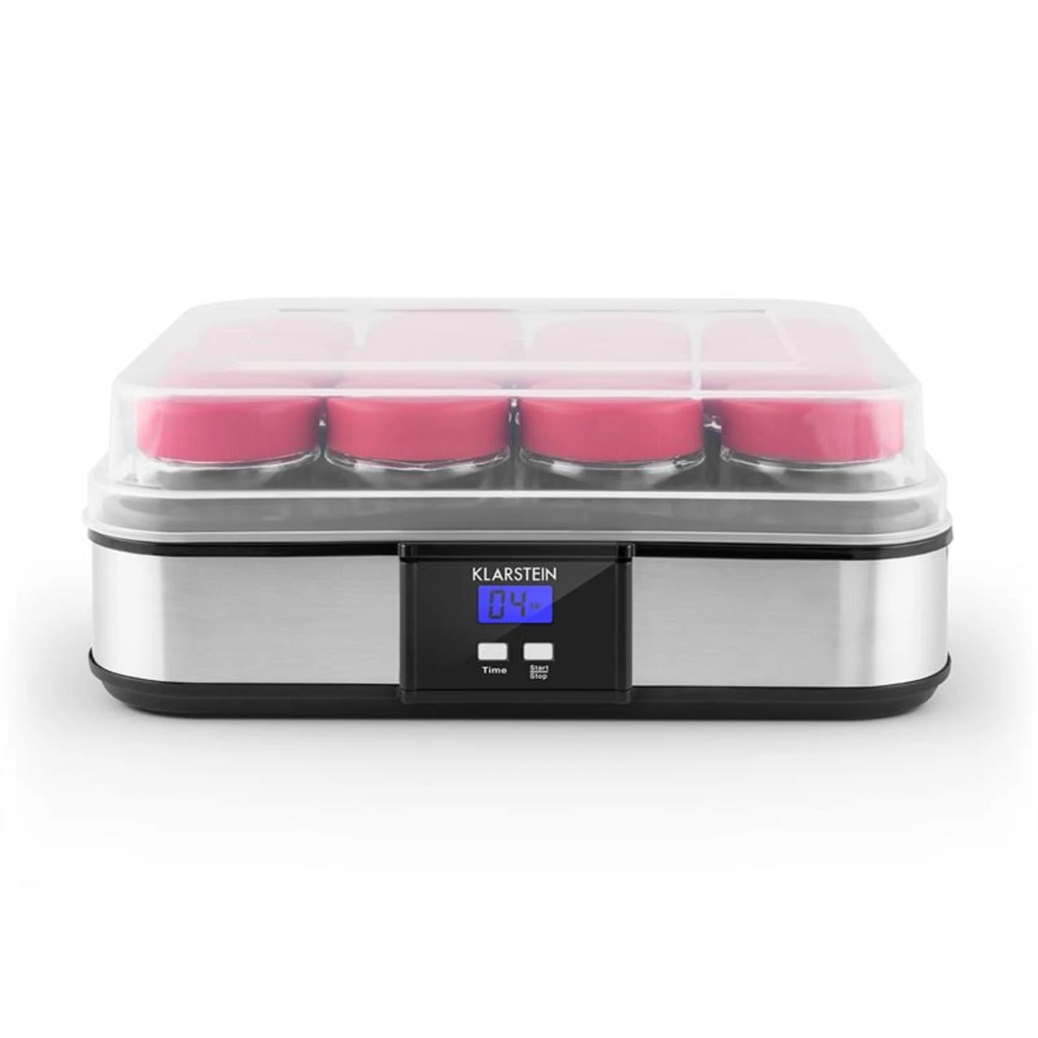 Gaia Joghurtmaker 12 Gläser A 150 Ml Timer Edelstahl 4 Gaia Joghurtmaker 12 Gläser A 150 Ml Timer Edelstahl – Bild 2