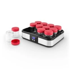 Gaia Joghurtmaker 12 Gläser A 150 Ml Timer Edelstahl 16 Gaia Joghurtmaker 12 Gläser A 150 Ml Timer Edelstahl -Klarstein 10028636 yy 0007 titel 07 Klarstein Gaia Joghurtmaker Edelstahl
