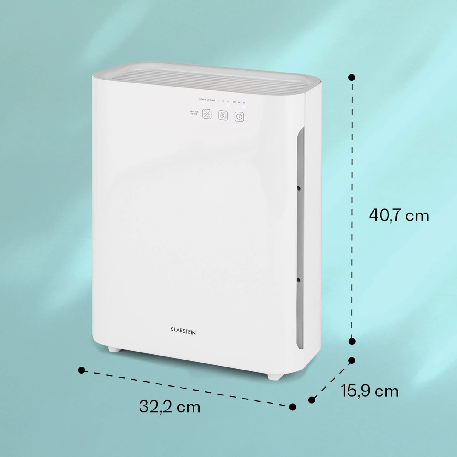 Vita Pure 2G 5-in-1 Luftreiniger HEPA-13 50 M² 30 Db 55 W UV-C Touch 8 Vita Pure 2G 5-in-1 Luftreiniger HEPA-13 50 M² 30 Db 55 W UV-C Touch – Bild 6