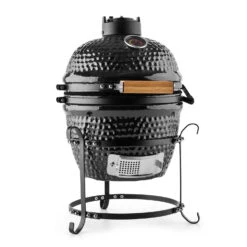 Princesize Kamado-Grill Keramikgrill Edelstahl-Grillrost Smoker BBQ