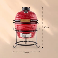Princesize Kamado-Grill Keramikgrill Edelstahl-Grillrost Smoker BBQ 13 Princesize Kamado-Grill Keramikgrill Edelstahl-Grillrost Smoker BBQ -Klarstein 10029124 yy 0006 logo