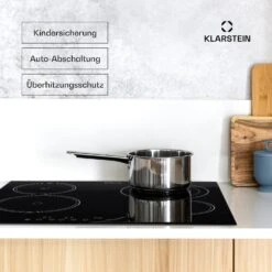 Virtuosa Keramikkochfeld Einbauherd 6500W 59x52cm 4 Zonen Glaskeramik 16 Virtuosa Keramikkochfeld Einbauherd 6500W 59x52cm 4 Zonen Glaskeramik -Klarstein 10029239 de 0006 usp