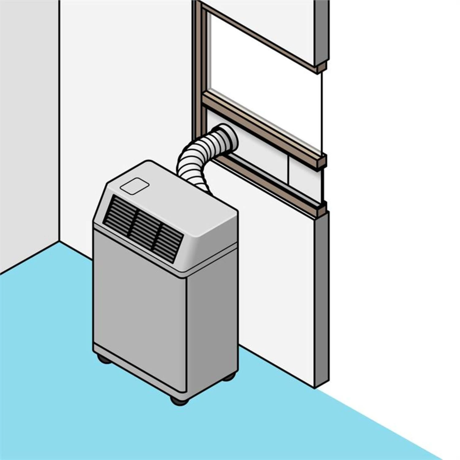 Fensterabdichtung Pure Blizzard Klimageräte Variable Länge 67 - 131 Cm 9 Fensterabdichtung Pure Blizzard Klimageräte Variable Länge 67 - 131 Cm – Bild 7