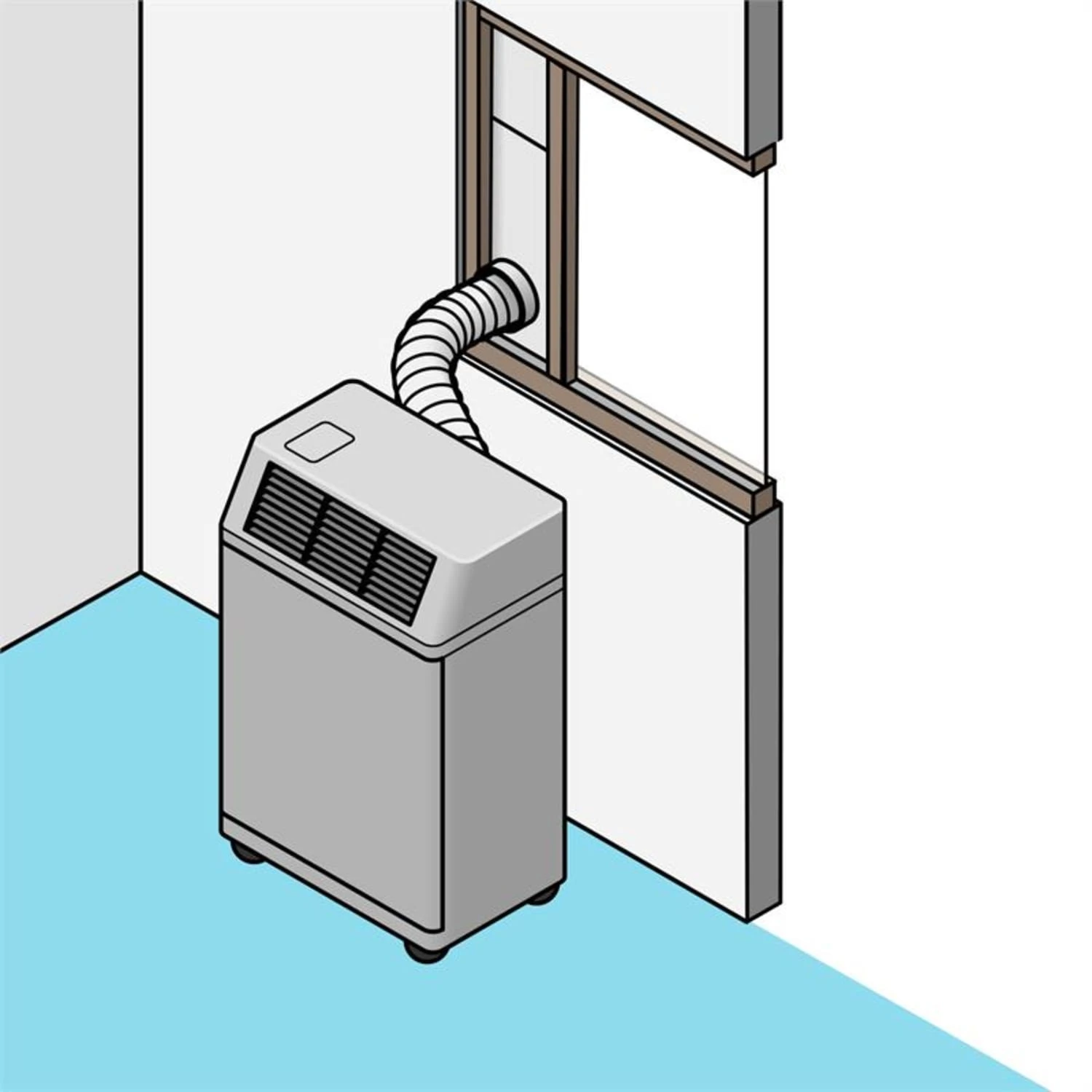 Fensterabdichtung Pure Blizzard Klimageräte Variable Länge 67 - 131 Cm 10 Fensterabdichtung Pure Blizzard Klimageräte Variable Länge 67 - 131 Cm – Bild 8