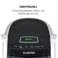 Maxfresh Ventilator Luftkühler 4-in-1-Funktion 6L-Tank 55W Timer 18 Maxfresh Ventilator Luftkühler 4-in-1-Funktion 6L-Tank 55W Timer -Klarstein 10029394 de 0007 logo