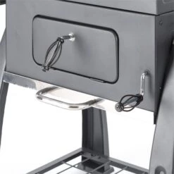 Bigfoot Holzkohlegrill Smoker BBQ-Grill 55 X 40 Cm Stahl Schwarz 15 Bigfoot Holzkohlegrill Smoker BBQ-Grill 55 X 40 Cm Stahl Schwarz -Klarstein 10029763 yy 0006 detail Klarstein Bigfoot BBQ Grill Smoker