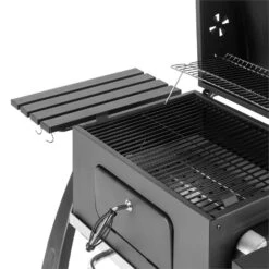 Bigfoot Holzkohlegrill Smoker BBQ-Grill 55 X 40 Cm Stahl Schwarz 16 Bigfoot Holzkohlegrill Smoker BBQ-Grill 55 X 40 Cm Stahl Schwarz -Klarstein 10029763 yy 0007 detail Klarstein Bigfoot BBQ Grill Smoker
