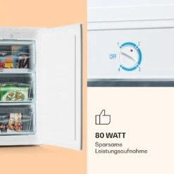 Garfield XL Gefrierschrank 4-Sterne 69L 80W Betriebsgeräusch: 41 DB -Klarstein 10029787 de 0005 logo