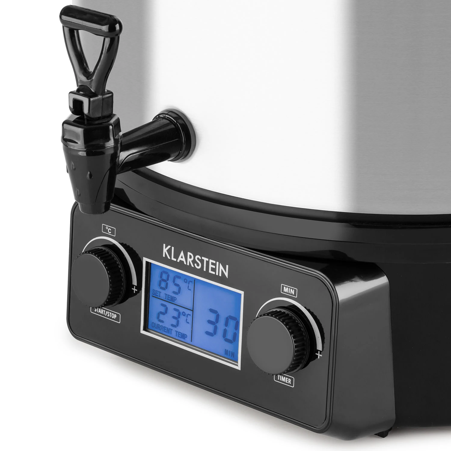 Biggie Digital Einkochvollautomat Einkochtopf 27l 2000W Edelstahl 7 Biggie Digital Einkochvollautomat Einkochtopf 27l 2000W Edelstahl – Bild 5