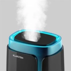 Stavanger Luftbefeuchter Aromafunktion Ultraschall 3,5l Schwarz/türkis 12 Stavanger Luftbefeuchter Aromafunktion Ultraschall 3,5l Schwarz/türkis -Klarstein 10029854 yy 0005 detail Klarstein Stavanger Luftbefeuchter Ultraschall neu