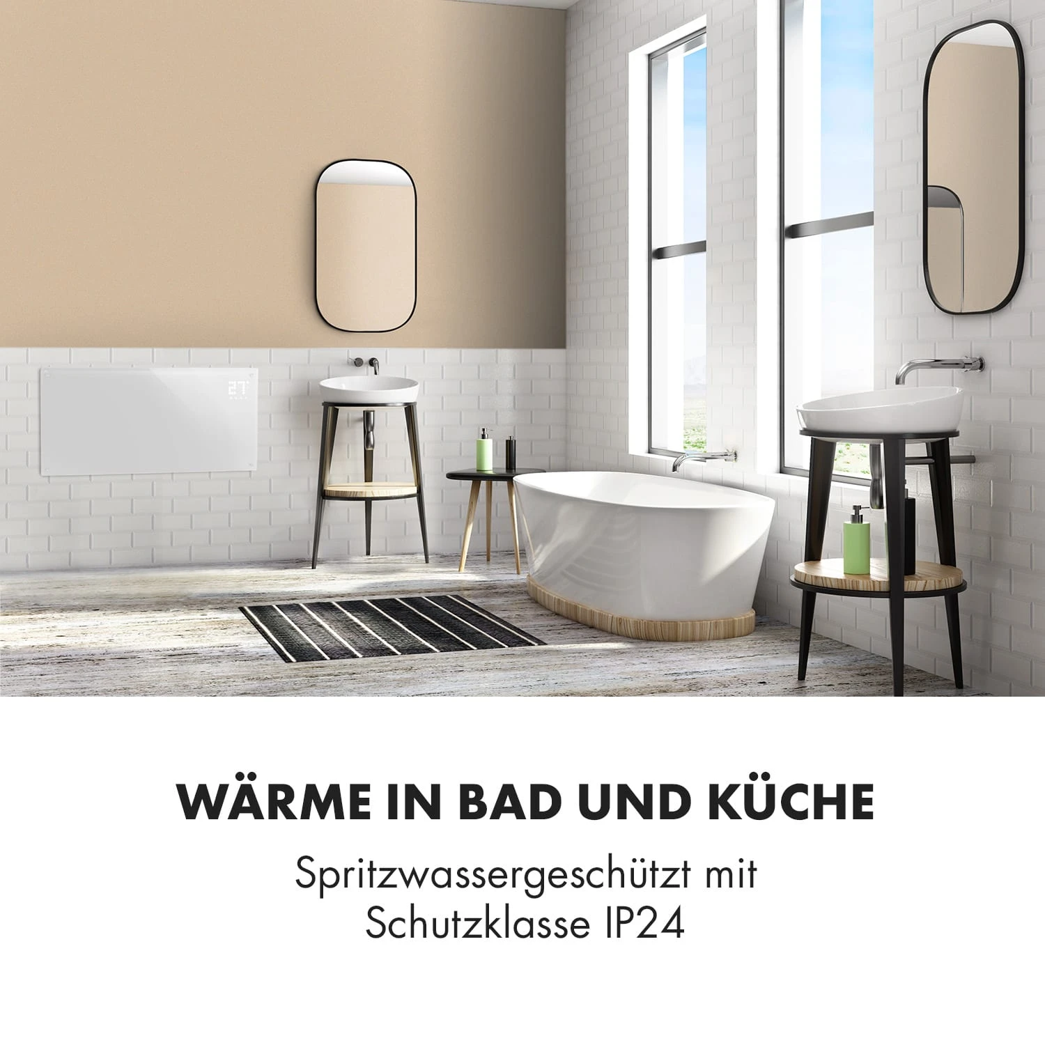 Bornholm Konvektions-Heizgerät 2000W Timer 2 Heizstufen ECO-Modus 7 Bornholm Konvektions-Heizgerät 2000W Timer 2 Heizstufen ECO-Modus – Bild 5