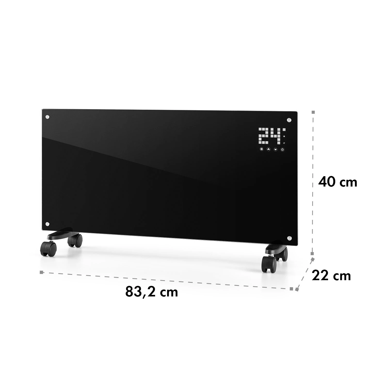 Bornholm Konvektions-Heizgerät 2000W Timer 2 Heizstufen ECO-Modus 10 Bornholm Konvektions-Heizgerät 2000W Timer 2 Heizstufen ECO-Modus – Bild 8