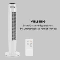 Empire State Turmventilator 37 W Luftdurchsatz: 2200 M³/h Oszillation 13 Empire State Turmventilator 37 W Luftdurchsatz: 2200 M³/h Oszillation -Klarstein 10030980 de 0004 logo