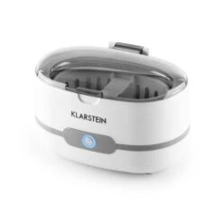 Superpure Ultraschallreiniger Brillenreiniger Schmuckreiniger Weiss -Klarstein 10031204 yy 0005 front Klarstein Superpure Ultraschallreiniger 500ml weiss