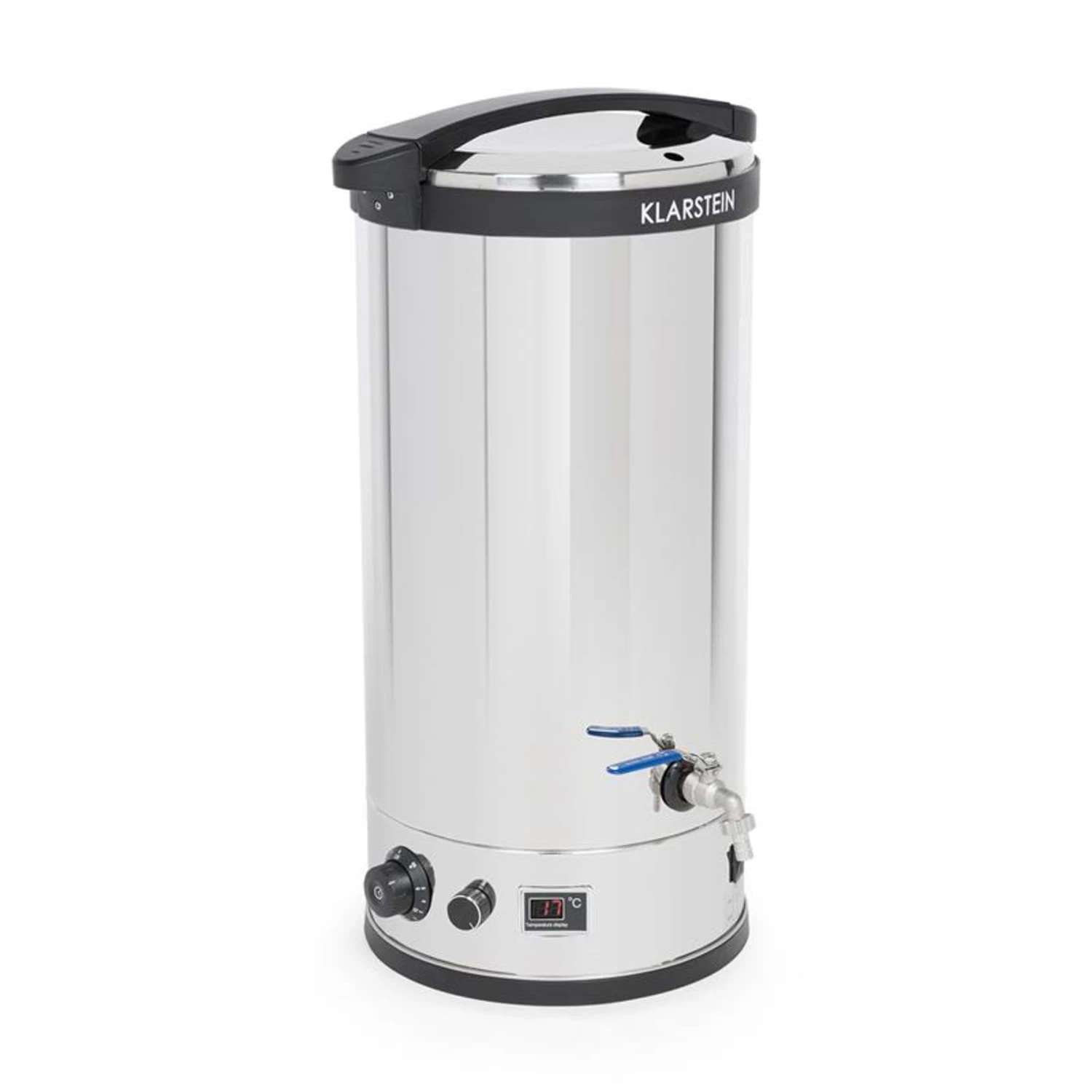 Füllhorn Maischekessel 2500W 30l LED-Display Timer 304-Edelstahl 5 Füllhorn Maischekessel 2500W 30l LED-Display Timer 304-Edelstahl – Bild 3