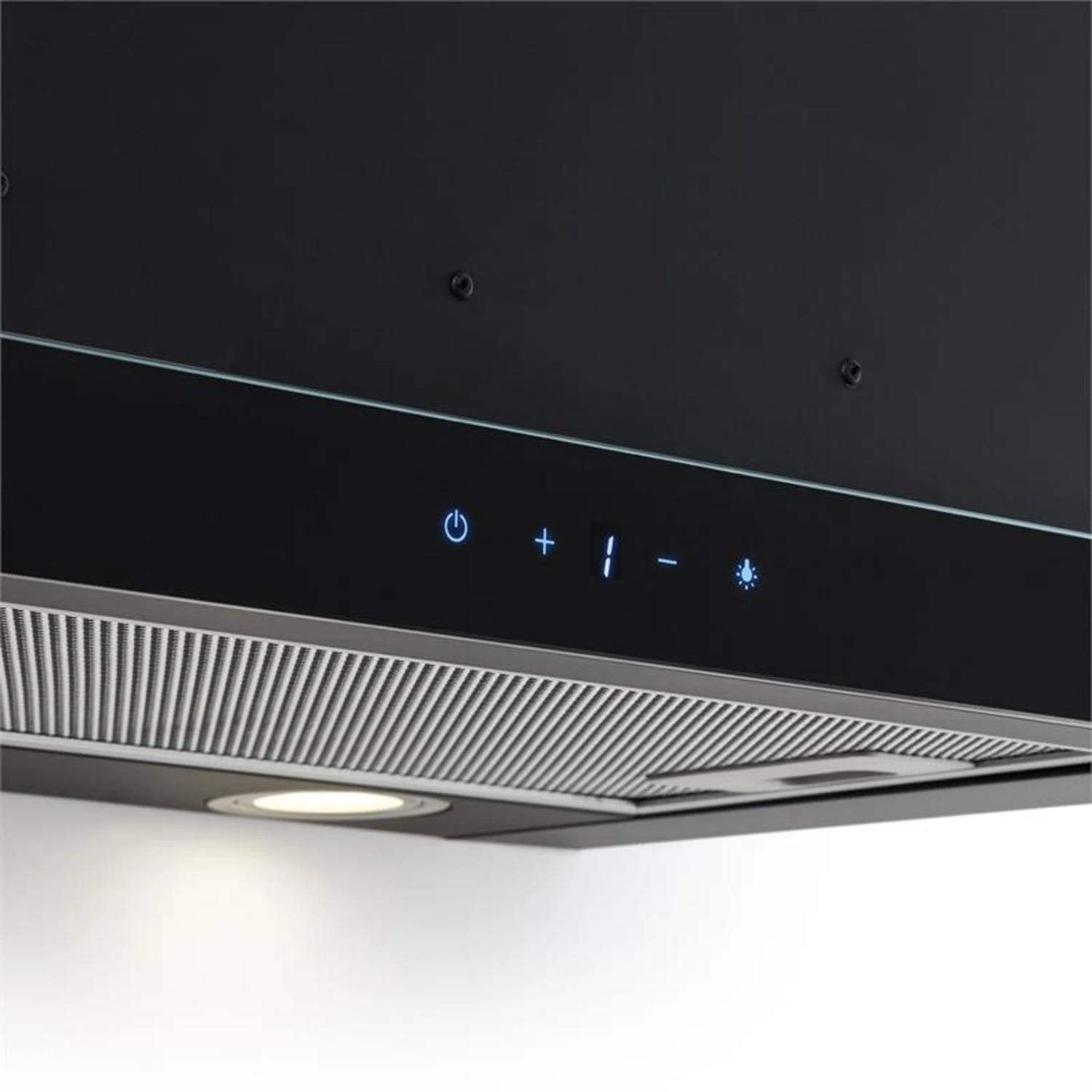 Vinea Unterbau-Dunstabzugshaube Flachschirmhaube 60cm Schwarz 6 Vinea Unterbau-Dunstabzugshaube Flachschirmhaube 60cm Schwarz – Bild 4