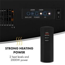 Lausanne Elektrischer Kamin 1000 Oder 2000 Watt 7 Verschiedene Hintergrundfarben Aus Glas 13 Lausanne Elektrischer Kamin 1000 Oder 2000 Watt 7 Verschiedene Hintergrundfarben Aus Glas -Klarstein 10031843 yy 0005 logo Klarstein Lausanne Elektrischer Kamin weiss