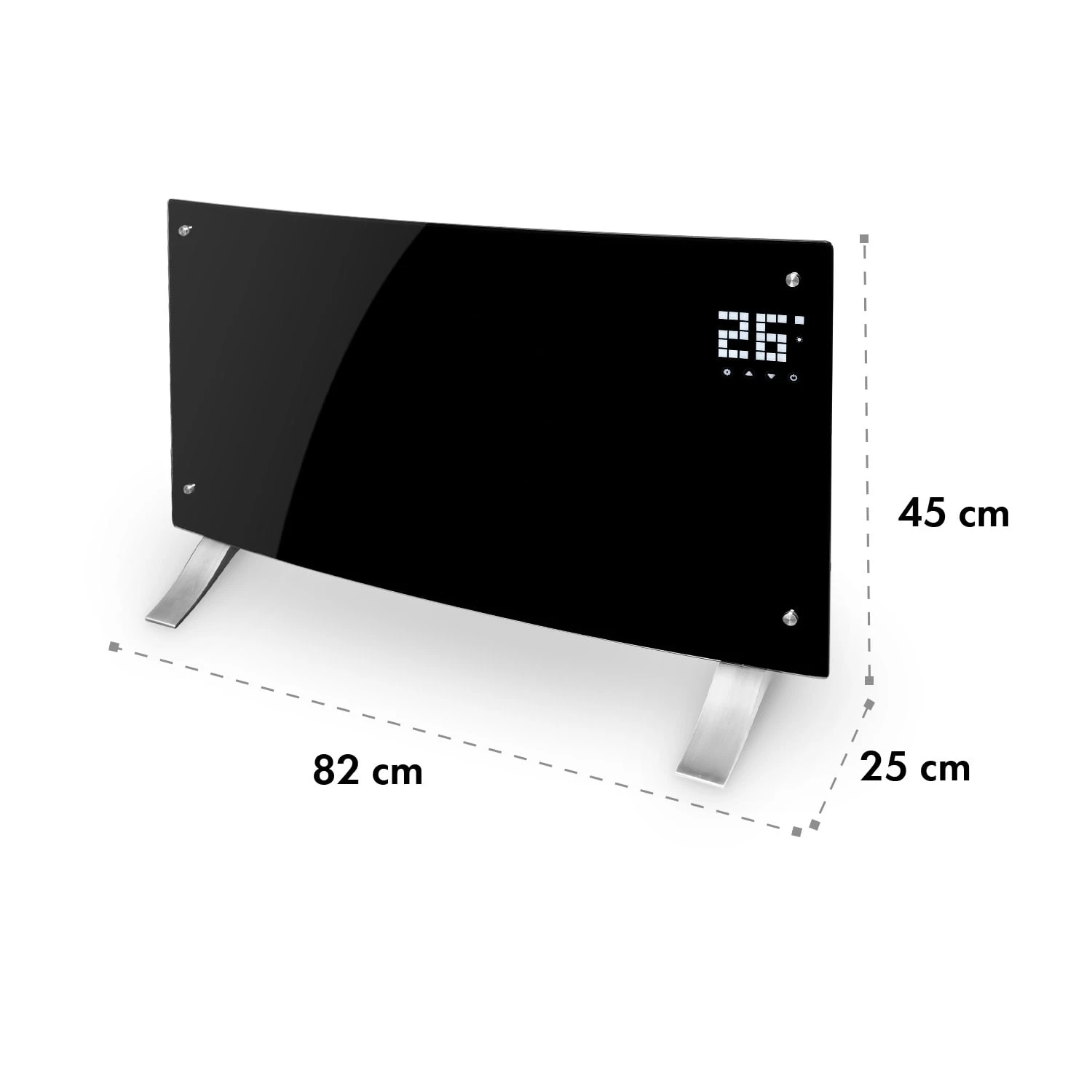Bornholm Curved Konvektions-Heizgerät Thermostat Timer 2000W 11 Bornholm Curved Konvektions-Heizgerät Thermostat Timer 2000W – Bild 9