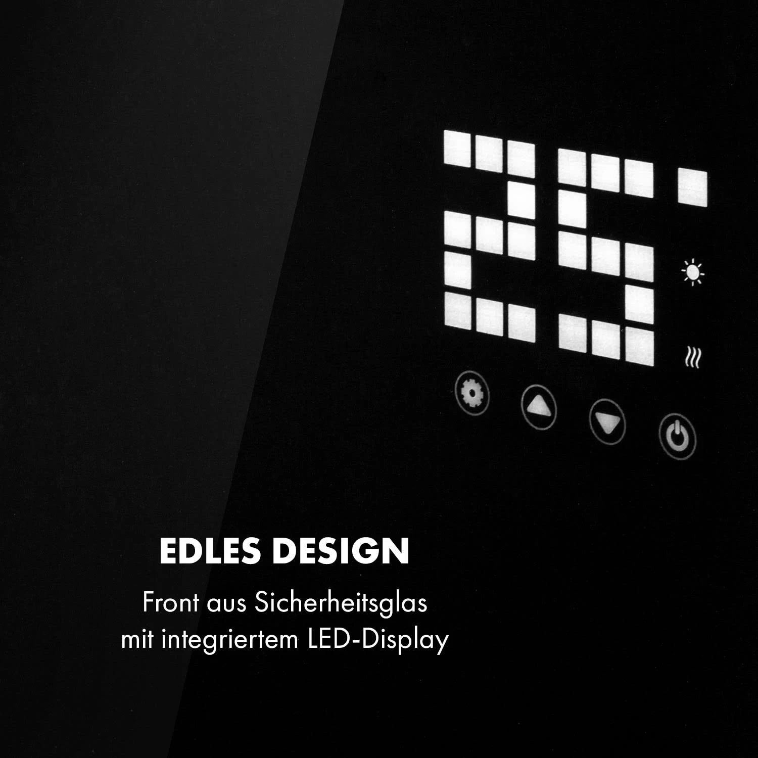 Bornholm Single Konvektions-Heizgerät Thermostat Timer 1000W 70m² 8 Bornholm Single Konvektions-Heizgerät Thermostat Timer 1000W 70m² – Bild 6