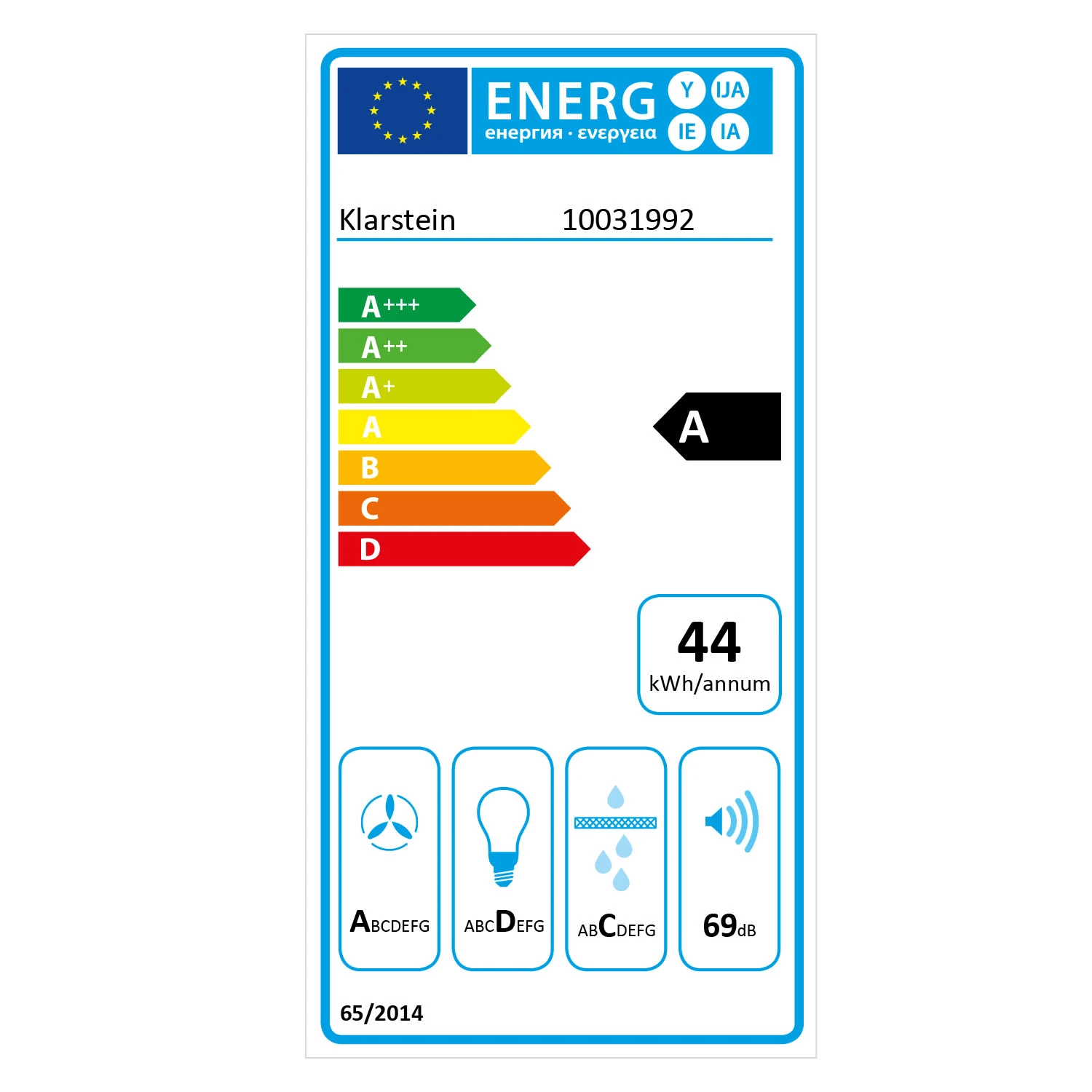Montblanc 60 Dunstabzugshaube 610m³/h 165W 2x1,5W LED Reling 13 Montblanc 60 Dunstabzugshaube 610m³/h 165W 2x1,5W LED Reling – Bild 11