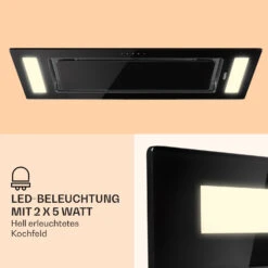 Remy Deckenhaube 90 Cm 619 M³/h 230W 3 Stufen Fernbedienung 12 Remy Deckenhaube 90 Cm 619 M³/h 230W 3 Stufen Fernbedienung -Klarstein 10031996 de 0003 logo