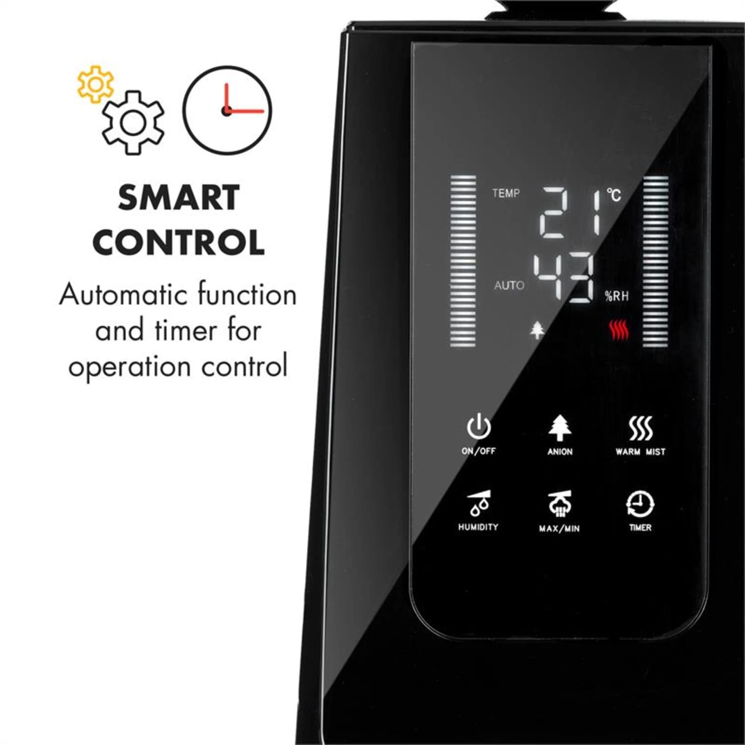 VapoAir Luftbefeuchter Ionisator 350ml/h 5,5l Tank Aroma Fernbedienung 4 VapoAir Luftbefeuchter Ionisator 350ml/h 5,5l Tank Aroma Fernbedienung – Bild 2