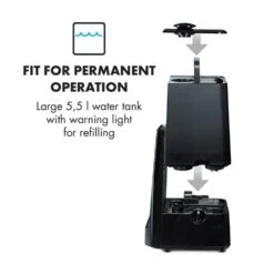 VapoAir Luftbefeuchter Ionisator 350ml/h 5,5l Tank Aroma Fernbedienung 14 VapoAir Luftbefeuchter Ionisator 350ml/h 5,5l Tank Aroma Fernbedienung -Klarstein 10032103 yy 0005 logo Klarstein VapoAir Luftbefeuchter Ionisator reedit