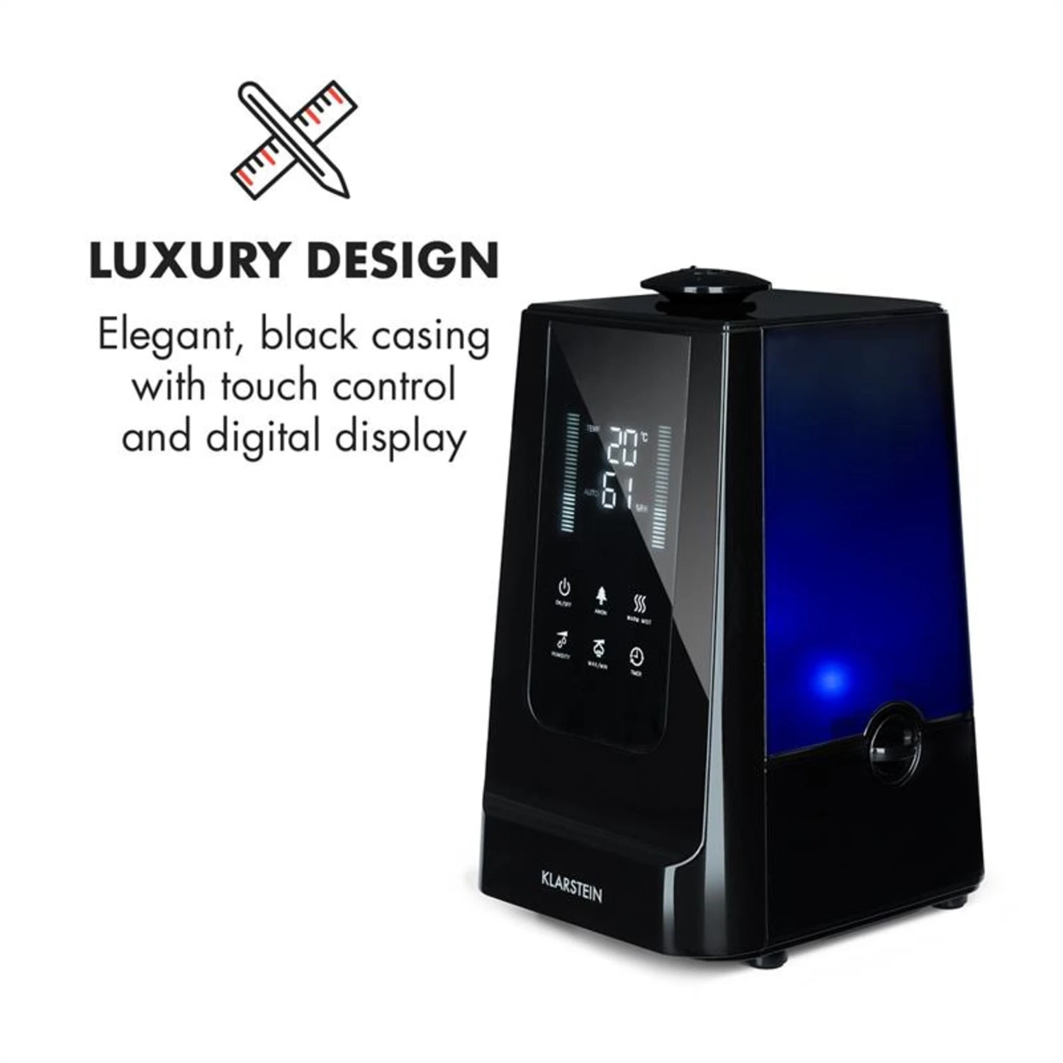 VapoAir Luftbefeuchter Ionisator 350ml/h 5,5l Tank Aroma Fernbedienung 7 VapoAir Luftbefeuchter Ionisator 350ml/h 5,5l Tank Aroma Fernbedienung – Bild 5