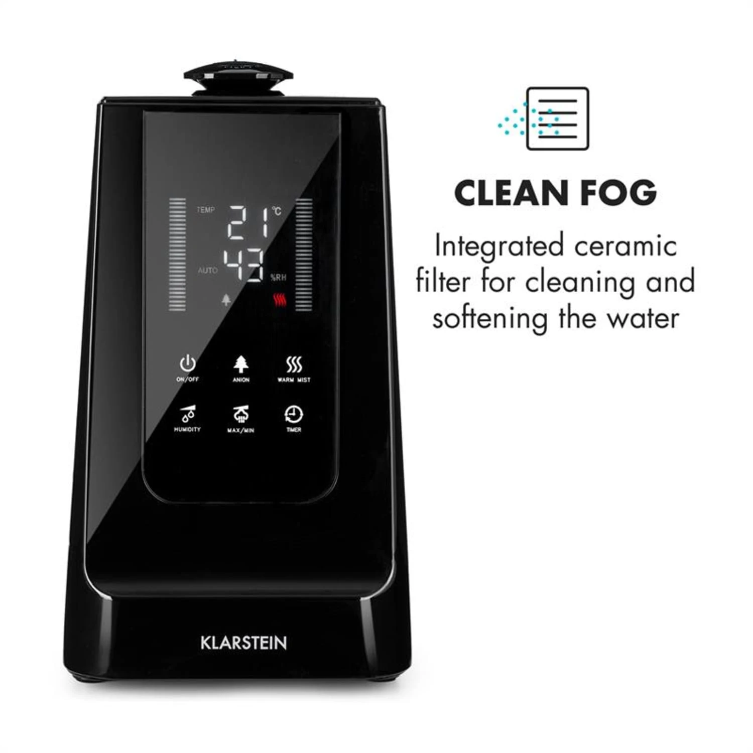 VapoAir Luftbefeuchter Ionisator 350ml/h 5,5l Tank Aroma Fernbedienung 9 VapoAir Luftbefeuchter Ionisator 350ml/h 5,5l Tank Aroma Fernbedienung – Bild 7