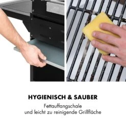 Tomahawk 4.2 SBG Gasgrill 6 Brenner 20,7 KW 64x42cm Grill Edelstahl -Klarstein 10032308 de 0011 logo