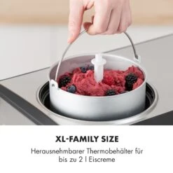 Dolce Bacio Eiscremebereiter Kompressor 2l LCD-Display Touch Edelstahl 15 Dolce Bacio Eiscremebereiter Kompressor 2l LCD-Display Touch Edelstahl -Klarstein 10032322 de 0004 logo