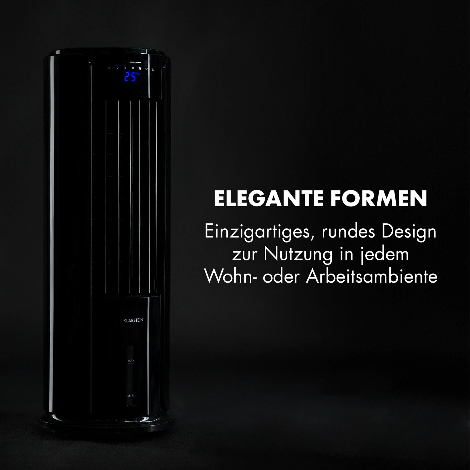 Skyscraper Horizon Luftkühler Ventilator 60W 486m³/h 3,5L Tank 10 Skyscraper Horizon Luftkühler Ventilator 60W 486m³/h 3,5L Tank – Bild 8