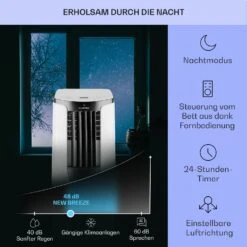 New Breeze ECO Mobile Klimaanlage 10.000 BTU / 2,9 KW EEK A+ 14 New Breeze ECO Mobile Klimaanlage 10.000 BTU / 2,9 KW EEK A+ -Klarstein 10032511 de 0004 usp