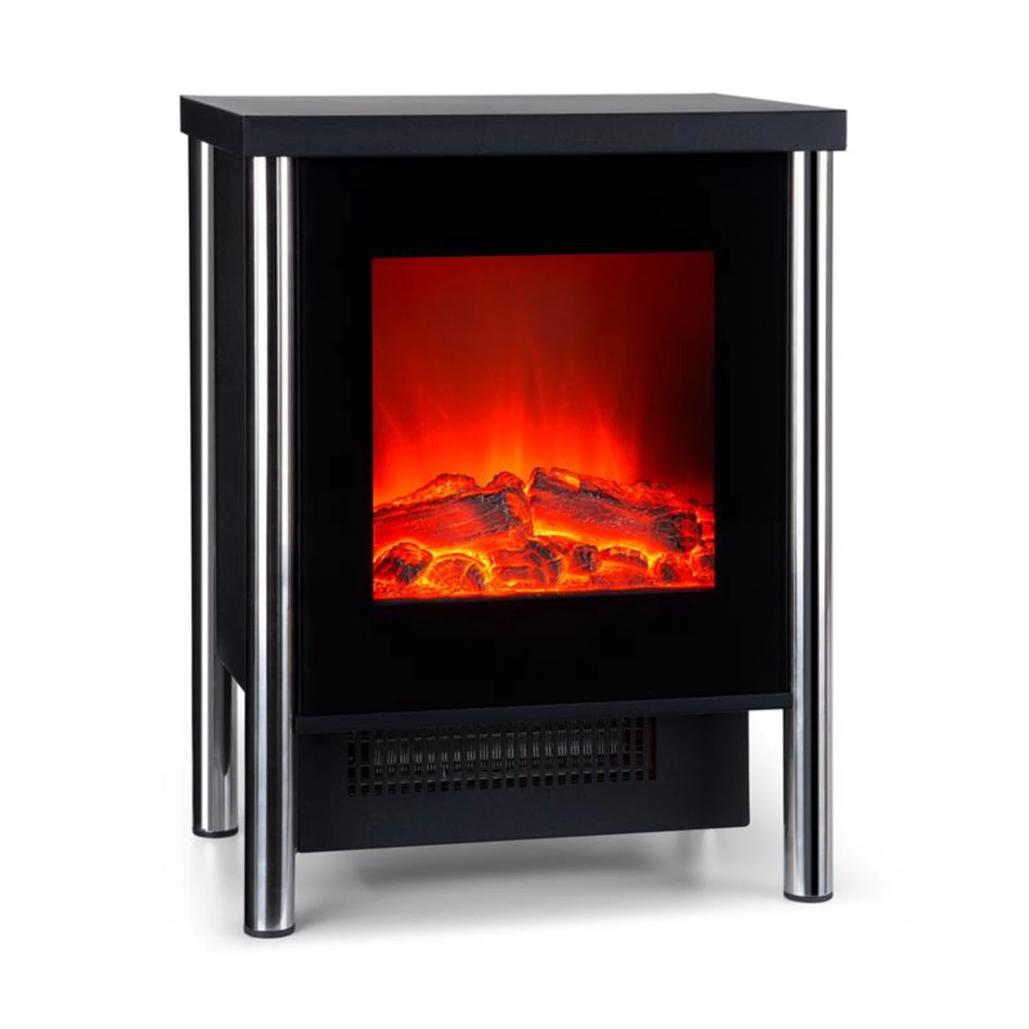 Copenhagen Elektrischer Kamin 950/1900W Thermostat Glasfront 3 Copenhagen Elektrischer Kamin 950/1900W Thermostat Glasfront