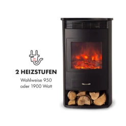 Bormio Elektrischer Kamin 950/1900W Thermostat Wochentimer 13 Bormio Elektrischer Kamin 950/1900W Thermostat Wochentimer -Klarstein 10032590 de 0003 logo