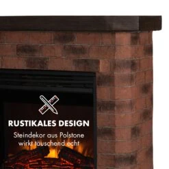 Villach Elektrischer Kamin 1800W Steindekor Polystone Fernbedienung 16 Villach Elektrischer Kamin 1800W Steindekor Polystone Fernbedienung -Klarstein 10032595 de 0006 logo