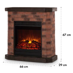 Villach Elektrischer Kamin 1800W Steindekor Polystone Fernbedienung 19 Villach Elektrischer Kamin 1800W Steindekor Polystone Fernbedienung -Klarstein 10032595 yy 0009 logo