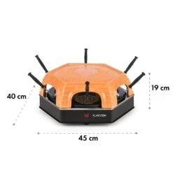 Capricciosa Pizzaofen 1500W Abdeckung Aus Terracotta Warmhaltefunktion 19 Capricciosa Pizzaofen 1500W Abdeckung Aus Terracotta Warmhaltefunktion -Klarstein 10032597 yy 0009 logo