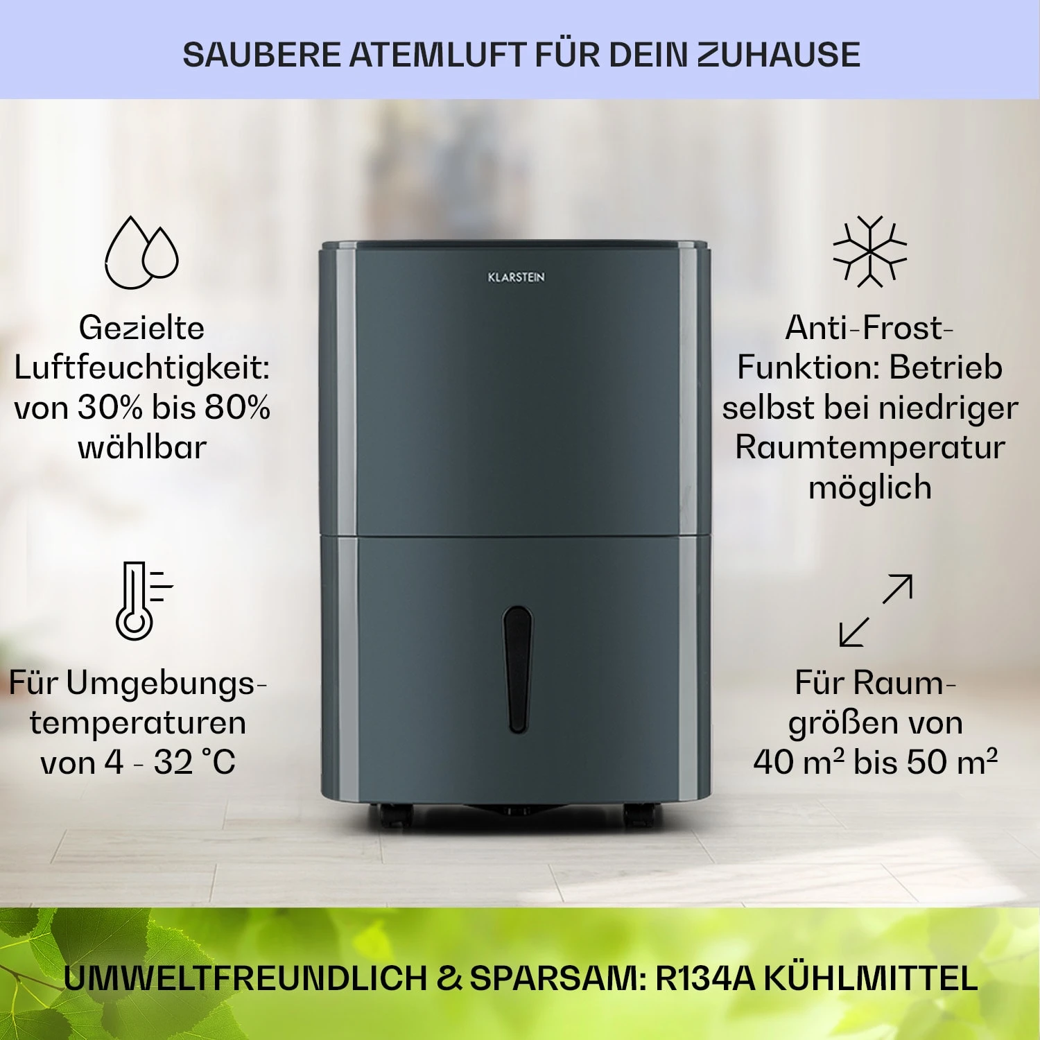 DryFy 20 Luftentfeuchter 420W 20l/d 230m³/h 40-50m² DrySelect 45dB 6 DryFy 20 Luftentfeuchter 420W 20l/d 230m³/h 40-50m² DrySelect 45dB – Bild 4