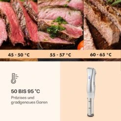 Quickstick Sous Vide Garer Thermostat: 50-95 °C Für 20 L Edelstahl 11 Quickstick Sous Vide Garer Thermostat: 50-95 °C Für 20 L Edelstahl -Klarstein 10032670 de 0003 logo