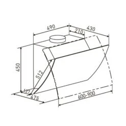 Annabelle 90 Dunstabzugshaube Glas 595 M³/h Touch-Armatur Weiß 20 Annabelle 90 Dunstabzugshaube Glas 595 M³/h Touch-Armatur Weiß -Klarstein 10032685 yy 0009 logo
