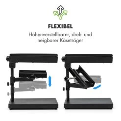 Appenzell Peak Raclette Mit Grill 1000W Thermostatschalter Schwarz 16 Appenzell Peak Raclette Mit Grill 1000W Thermostatschalter Schwarz -Klarstein 10032694 de 0007 logo